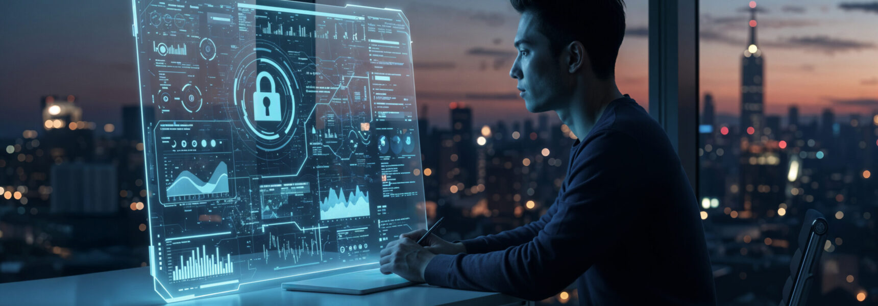 Protect your digital ecosystem with intelligent threat detection. Our cybersecurity solutions leverage AI to detect anomalies, prevent attacks, and safeguard critical infrastructure. With automated monitoring, risk analytics, and rapid response capabilities, we ensure robust, real-time protection against evolving cyber threats.